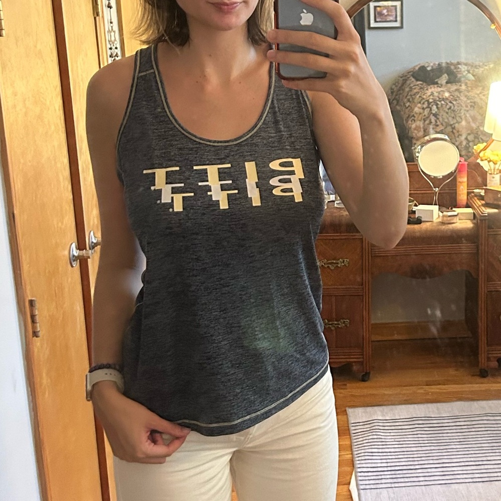 Pitt athletic tank top